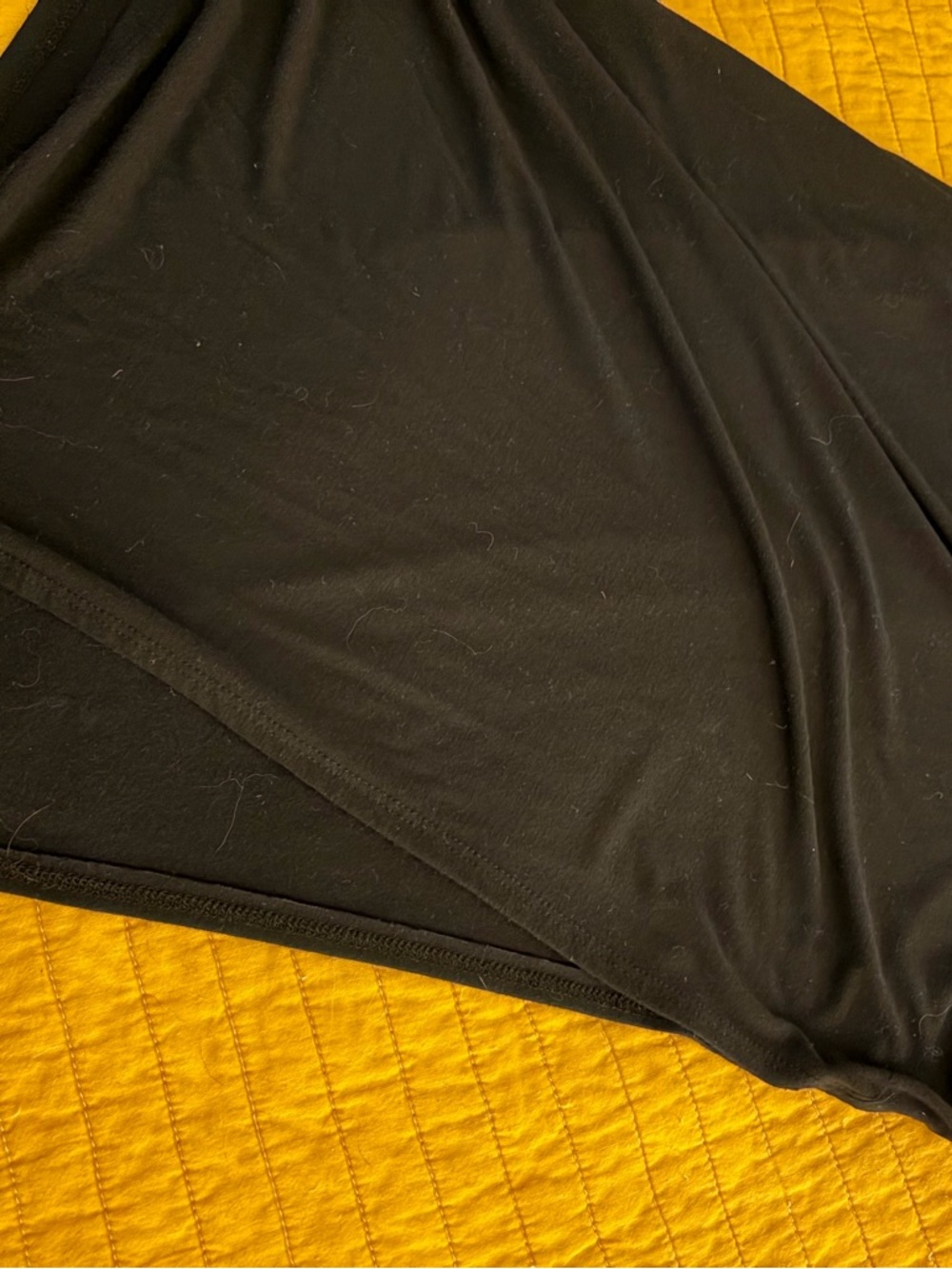 Black Mid calf silhouette dress - Picture 7 of 8